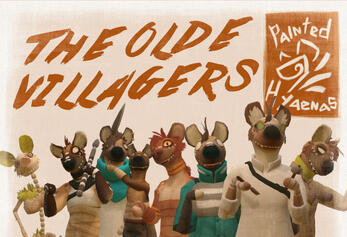 Painted Hyaenas - The Olde Villagers