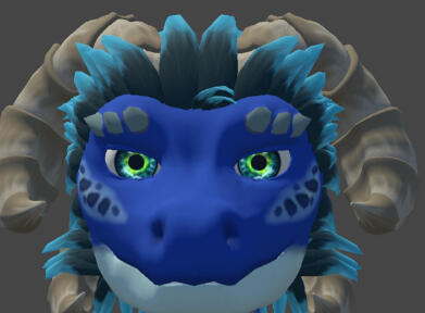 Loveable Lina - Blue Dragon