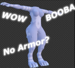 Shadow_hawk - No Armor Protogen Body For NKD protogen